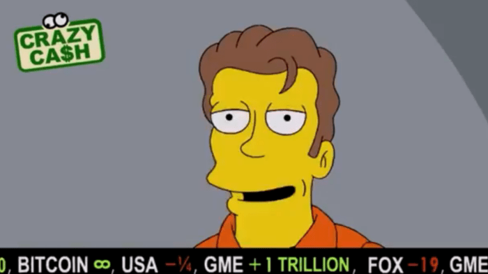 Simpsons Bitcoin Prediction 2025