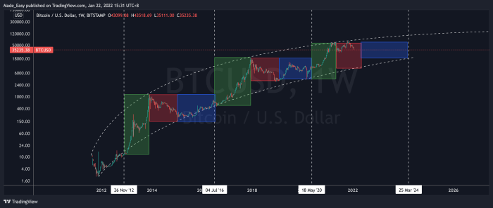 Bitcoin Halving Cycle Chart 2025