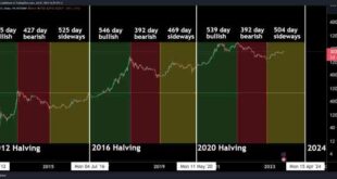 Bitcoin Halving History Chart 2025